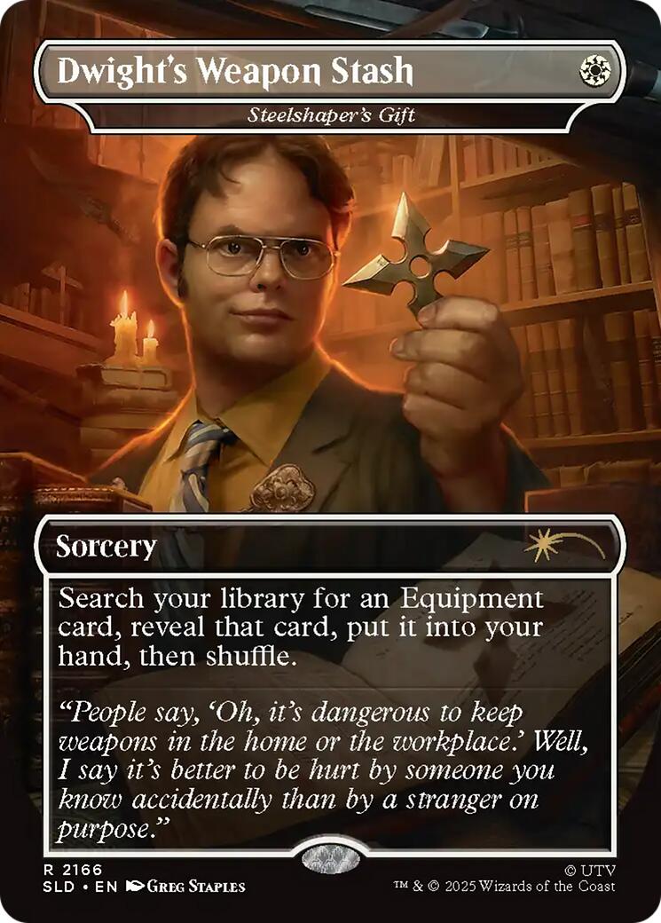 Dwight's Weapon Stash - Steelshaper's Gift [Secret Lair Drop Series] | Shuffle n Cut Hobbies & Games