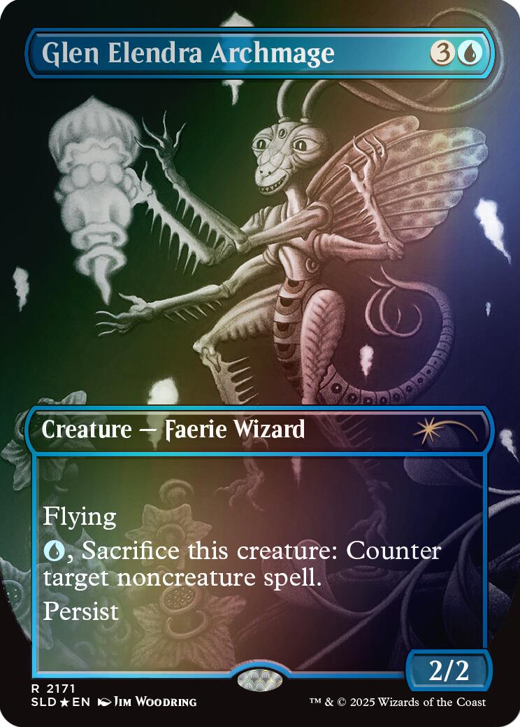 Glen Elendra Archmage (2171) (Rainbow Foil) [Secret Lair Drop Series] | Shuffle n Cut Hobbies & Games