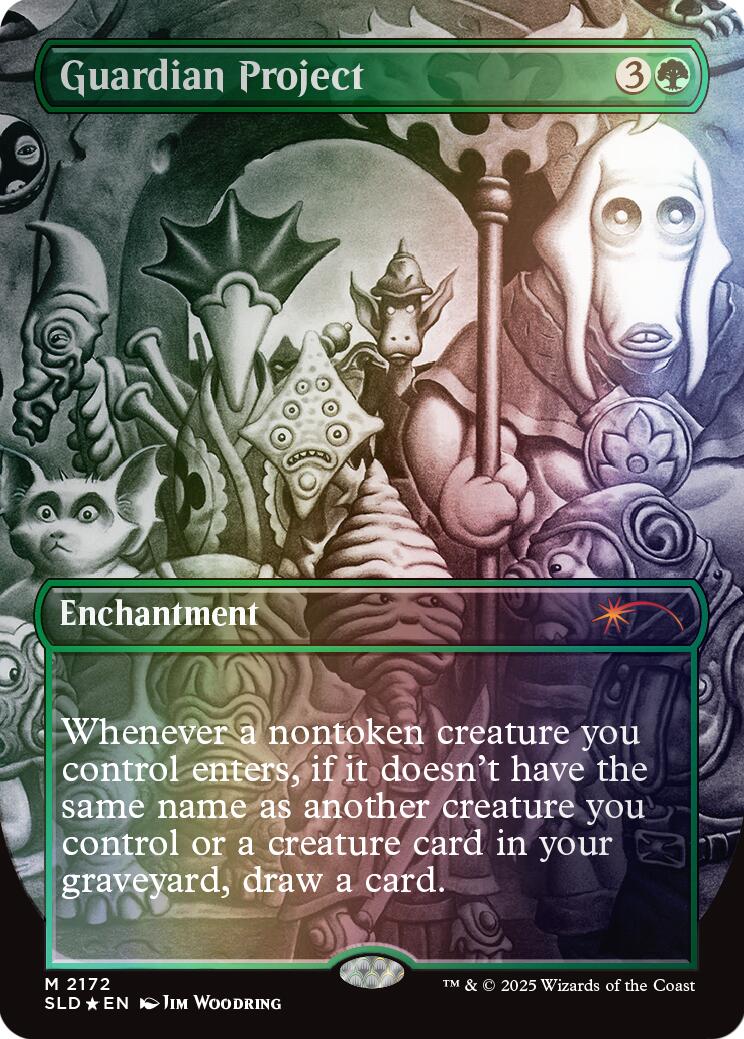 Guardian Project (Rainbow Foil) [Secret Lair Drop Series] | Shuffle n Cut Hobbies & Games