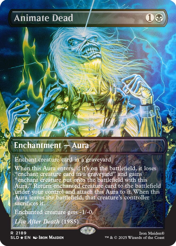 Animate Dead (Rainbow Foil) [Secret Lair Drop Series] | Shuffle n Cut Hobbies & Games