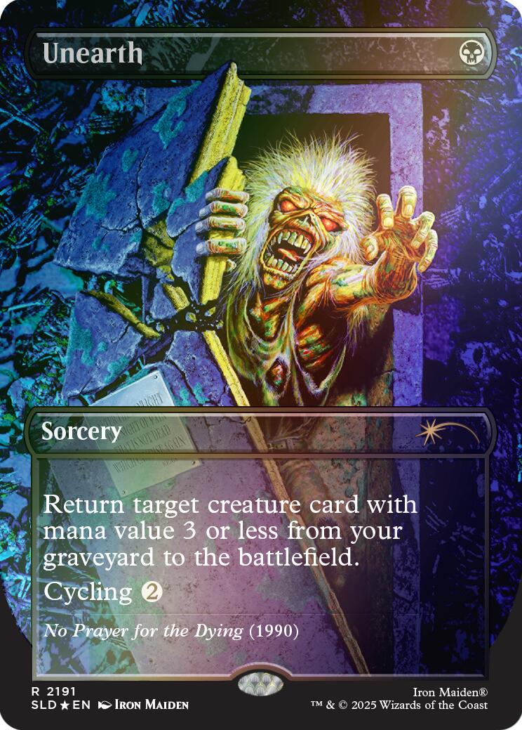 Unearth (Rainbow Foil) [Secret Lair Drop Series] | Shuffle n Cut Hobbies & Games