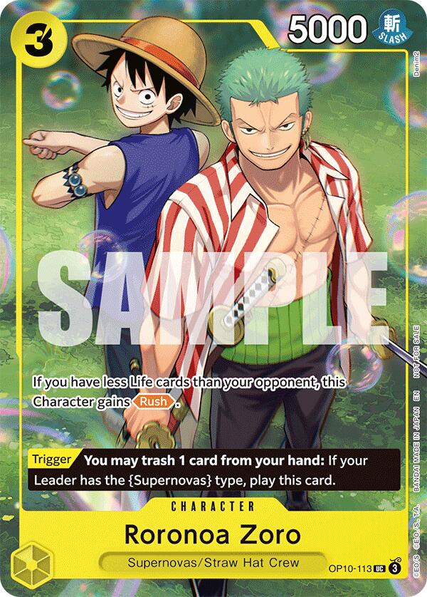 Roronoa Zoro (Learn Together Deck Set - Set Sail Event) [One Piece Promotion Cards] | Shuffle n Cut Hobbies & Games