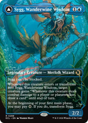 Sygg, Wanderwine Wisdom (Borderless) [Lorwyn Eclipsed] | Shuffle n Cut Hobbies & Games