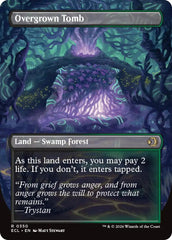Overgrown Tomb (Borderless) [Lorwyn Eclipsed] | Shuffle n Cut Hobbies & Games