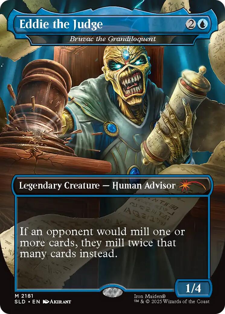 Eddie the Judge - Bruvac the Grandiloquent [Secret Lair Drop Series] | Shuffle n Cut Hobbies & Games