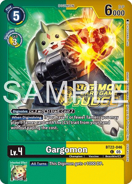 Gargomon [BT22-046] (Judge Pack 2025 Wave 2) [Cyber Eden] | Shuffle n Cut Hobbies & Games
