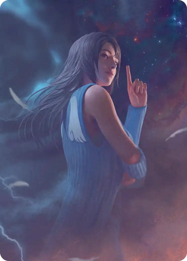Rinoa, Angel Wing Scene Art Card [FINAL FANTASY Art Series] | Shuffle n Cut Hobbies & Games