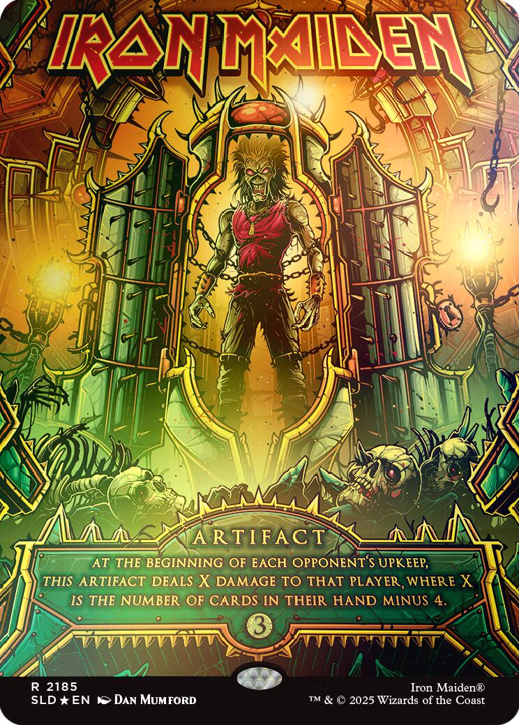 Iron Maiden (Rainbow Foil) [Secret Lair Drop Series] | Shuffle n Cut Hobbies & Games