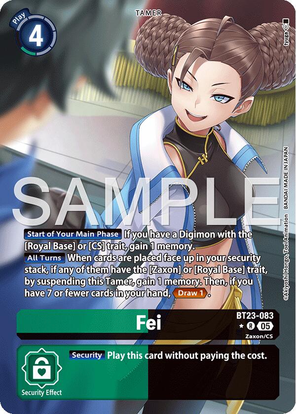 Fei [BT23-083] (Alternate Art) [Hackers' Slumber] | Shuffle n Cut Hobbies & Games