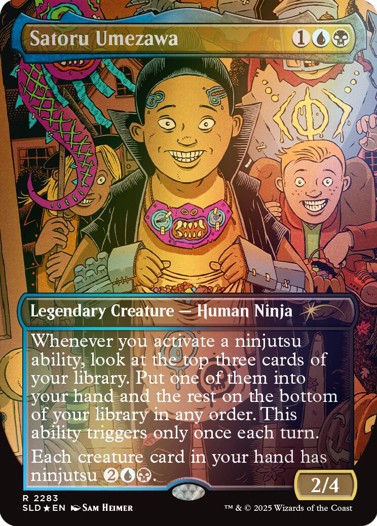 Satoru Umezawa (Rainbow Foil) [Secret Lair Drop Series] | Shuffle n Cut Hobbies & Games