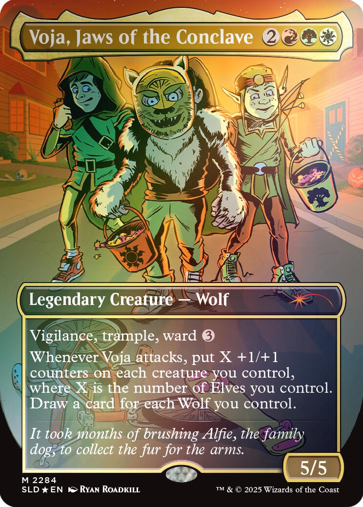 Voja, Jaws of the Conclave (Rainbow Foil) [Secret Lair Drop Series] | Shuffle n Cut Hobbies & Games