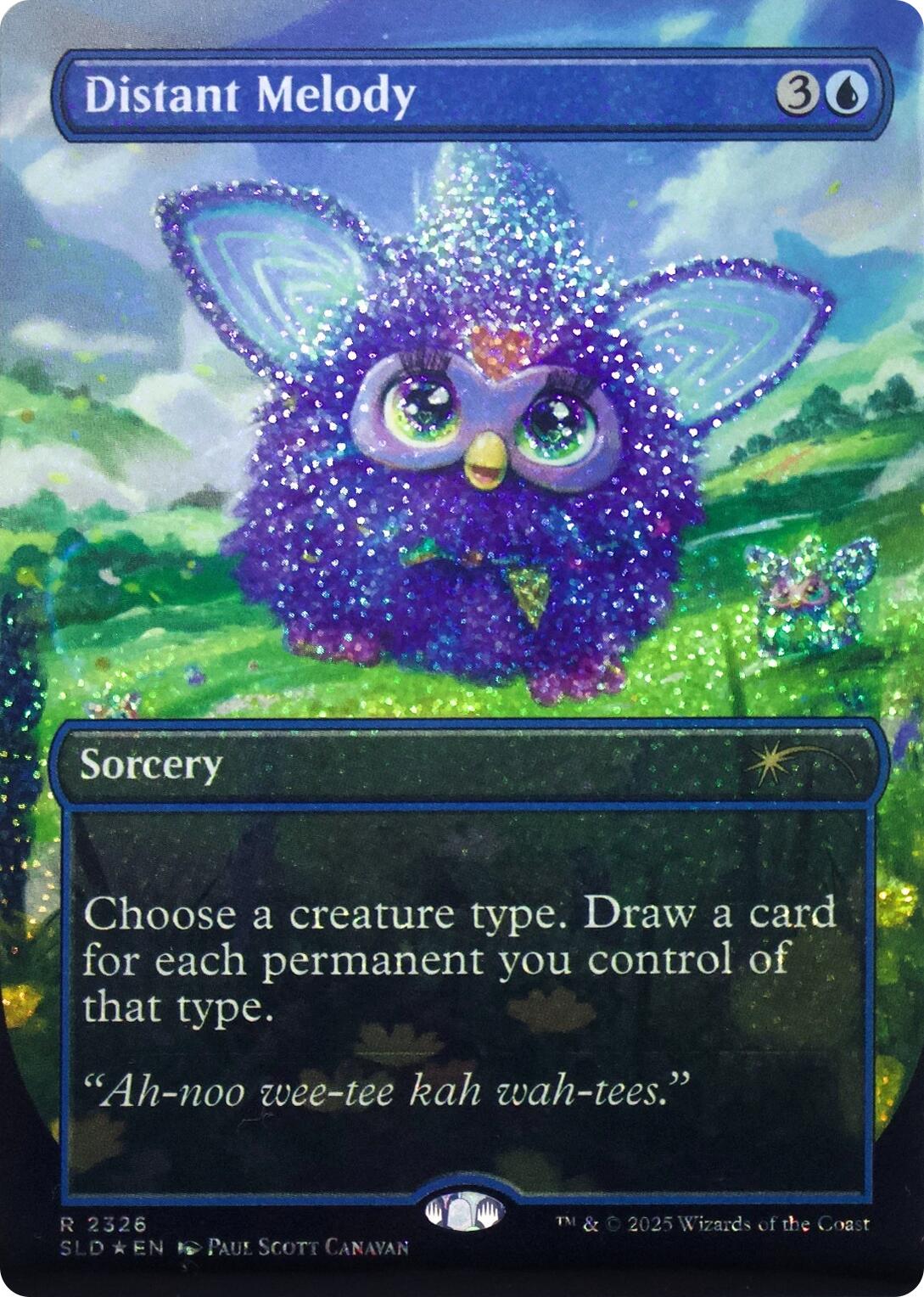 Distant Melody (2311) (Confetti Foil) [Secret Lair Drop Series] | Shuffle n Cut Hobbies & Games