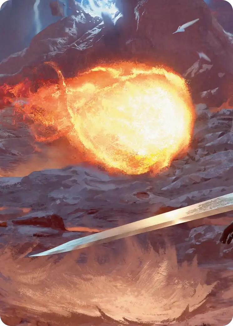 Duelist's Flame Scene Art Card [FINAL FANTASY Art Series] | Shuffle n Cut Hobbies & Games