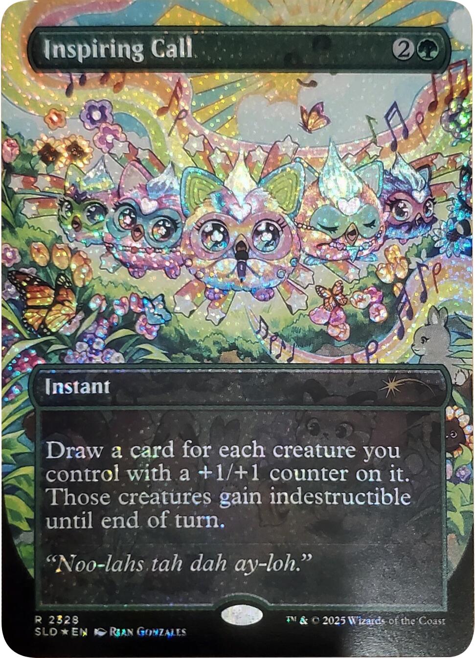 Inspiring Call (Confetti Foil) [Secret Lair Drop Series] | Shuffle n Cut Hobbies & Games