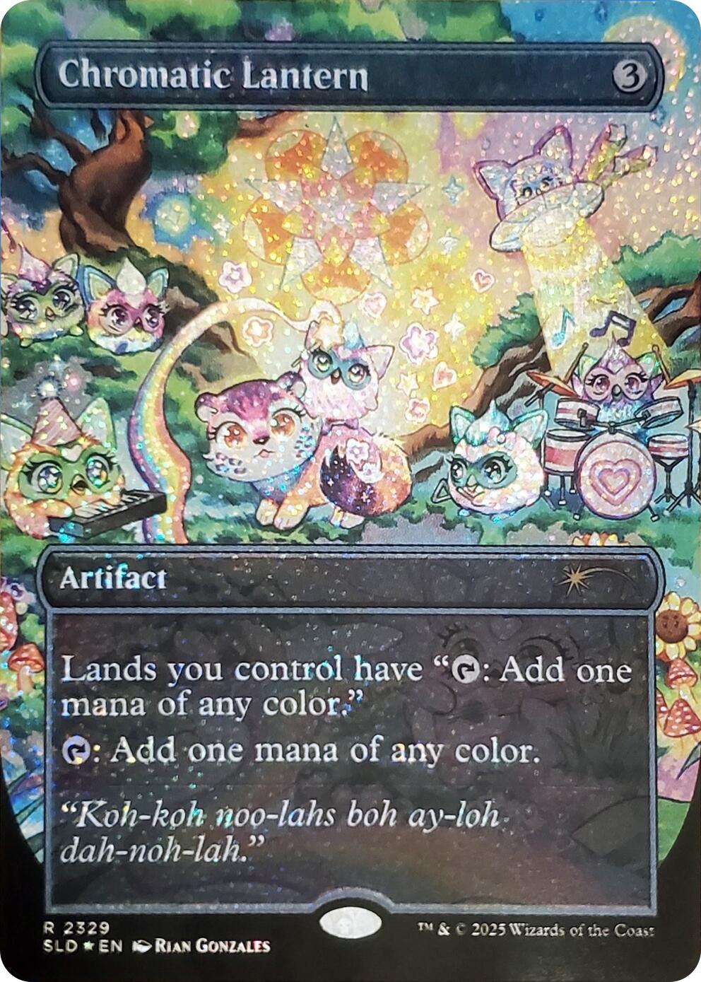 Chromatic Lantern (2329) (Confetti Foil) [Secret Lair Drop Series] | Shuffle n Cut Hobbies & Games