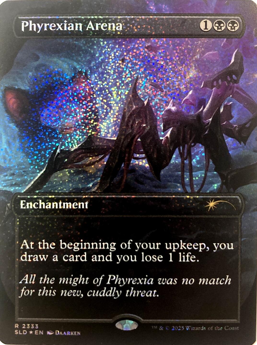 Phyrexian Arena (Confetti Foil) [Secret Lair Drop Series] | Shuffle n Cut Hobbies & Games