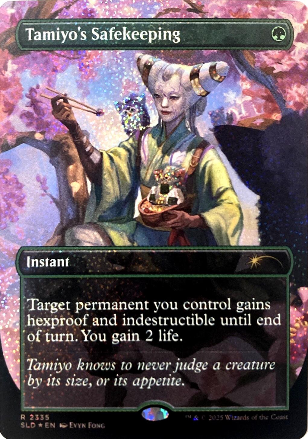 Tamiyo's Safekeeping (Confetti Foil) [Secret Lair Drop Series] | Shuffle n Cut Hobbies & Games