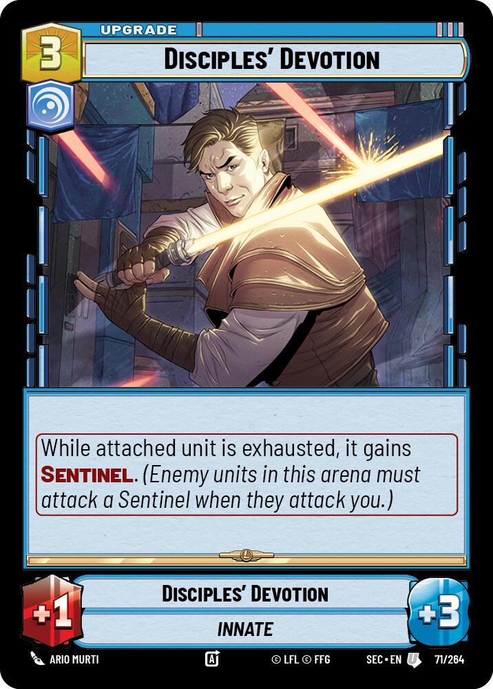 Disciples' Devotion (71/264) (71/264) [Secrets of Power] | Shuffle n Cut Hobbies & Games