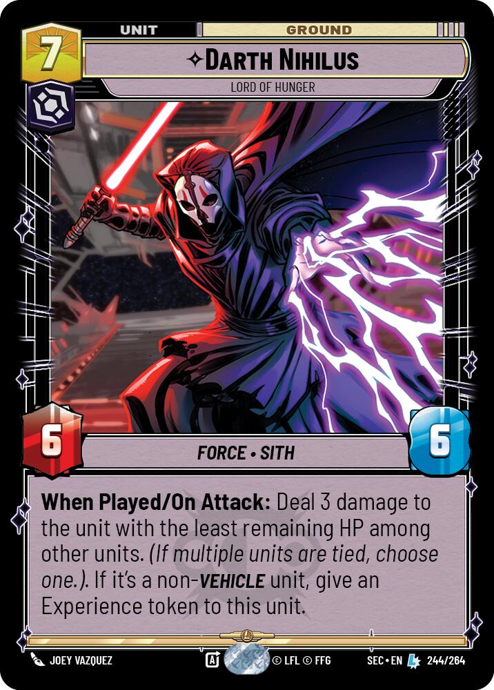 Darth Nihilus (244/264) - Lord of Hunger (244/264) [Secrets of Power] | Shuffle n Cut Hobbies & Games