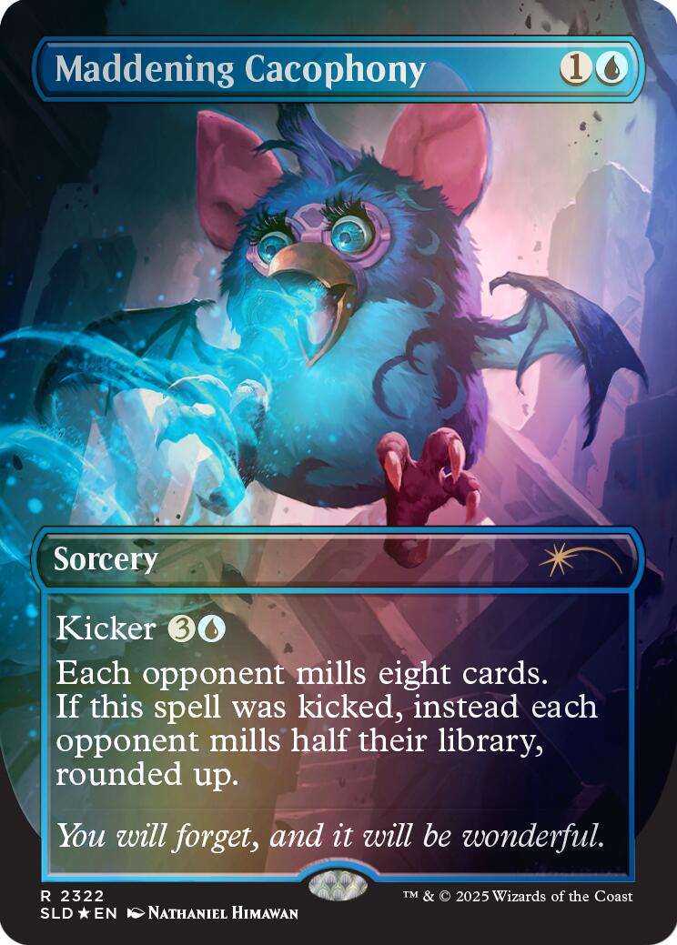 Maddening Cacophony (Rainbow Foil) [Secret Lair Drop Series] | Shuffle n Cut Hobbies & Games