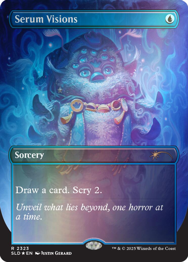 Serum Visions (2323) (Rainbow Foil) [Secret Lair Drop Series] | Shuffle n Cut Hobbies & Games