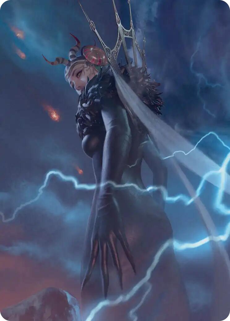 Edea, Possessed Sorceress Scene Art Card [FINAL FANTASY Art Series] | Shuffle n Cut Hobbies & Games