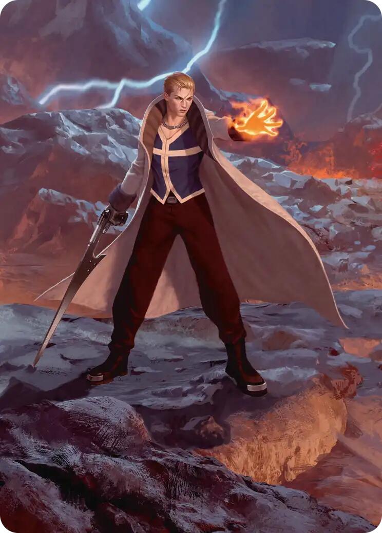 Seifer, Balamb Rival Scene Art Card [FINAL FANTASY Art Series] | Shuffle n Cut Hobbies & Games