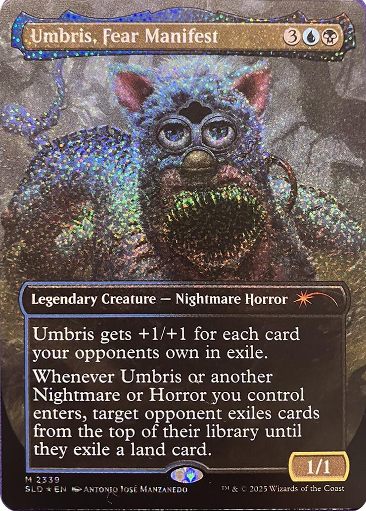 Umbris, Fear Manifest (Confetti Foil) [Secret Lair Drop Series] | Shuffle n Cut Hobbies & Games