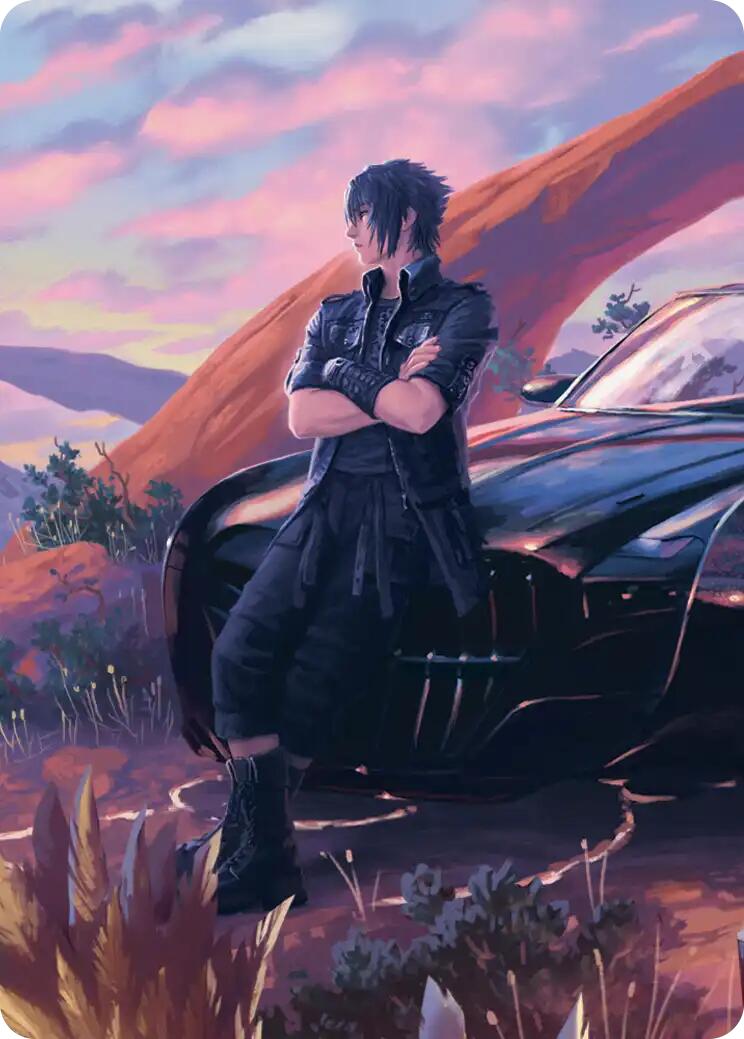 Noctis, Heir Apparent Scene Art Card [FINAL FANTASY Art Series] | Shuffle n Cut Hobbies & Games