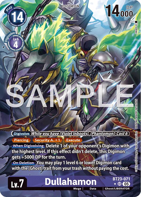 Dullahamon [BT23-071] (Alternate Art) [Hackers' Slumber] | Shuffle n Cut Hobbies & Games