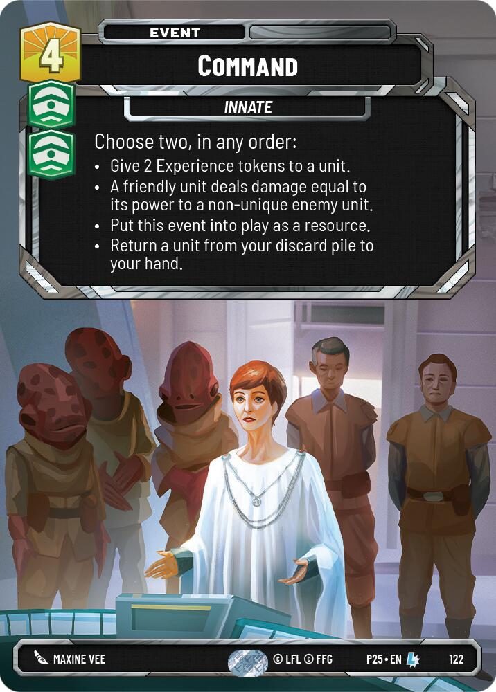 Command (122) (122) [Sector and Regional Promos: Season 1] | Shuffle n Cut Hobbies & Games
