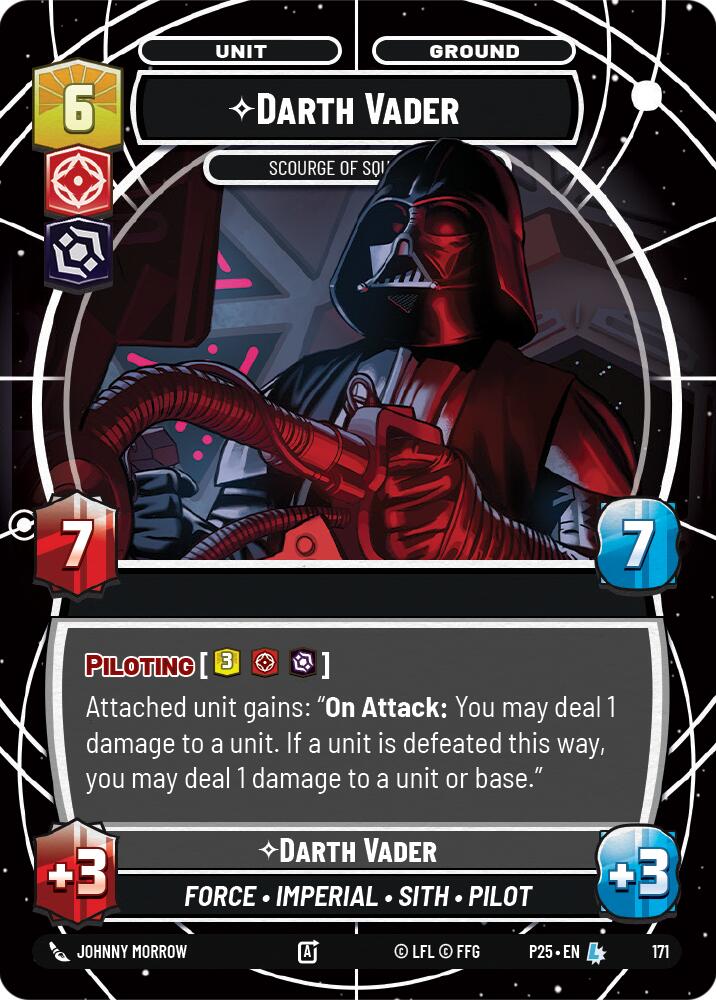 Darth Vader - Scourge of Squadrons (171) (171) [Sector and Regional Promos: Season 1] | Shuffle n Cut Hobbies & Games
