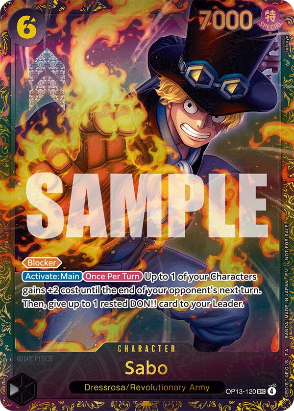 Sabo (Store Treasure Cup 2025) [One Piece Promotion Cards] | Shuffle n Cut Hobbies & Games
