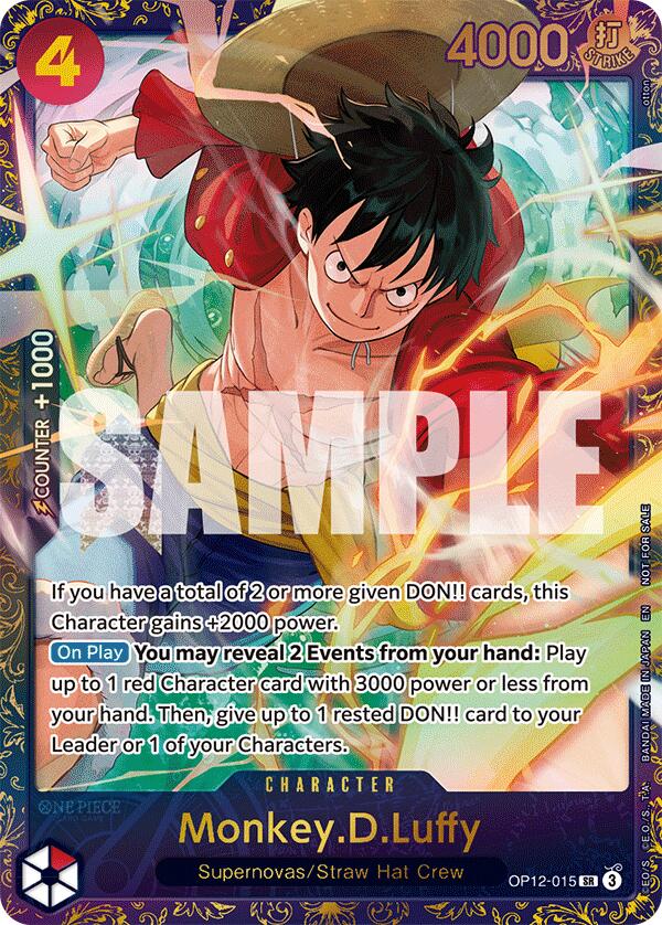 Monkey.D.Luffy (Treasure Cup 2025) [One Piece Promotion Cards] | Shuffle n Cut Hobbies & Games