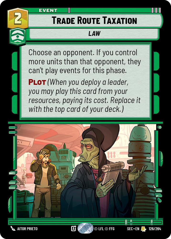 Trade Route Taxation (126/264) (126/264) [Secrets of Power] | Shuffle n Cut Hobbies & Games