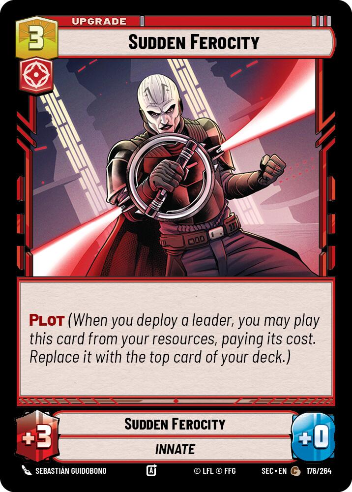 Sudden Ferocity (176/264) (176/264) [Secrets of Power] | Shuffle n Cut Hobbies & Games