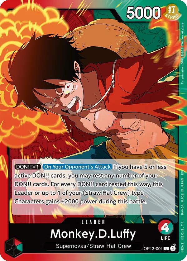 Monkey.D.Luffy [Carrying On His Will] | Shuffle n Cut Hobbies & Games
