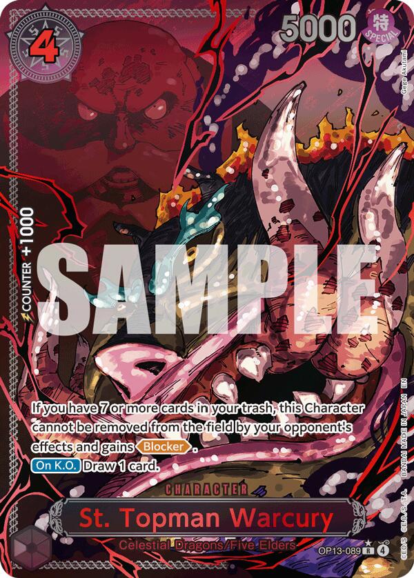 St. Topman Warcury (Parallel) [Carrying On His Will] | Shuffle n Cut Hobbies & Games