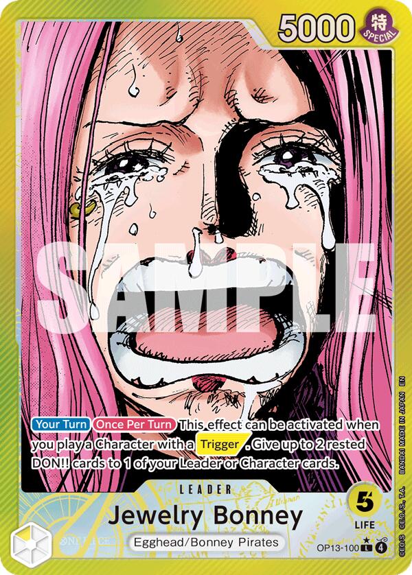 Jewelry Bonney (Alternate Art) [Carrying On His Will] | Shuffle n Cut Hobbies & Games