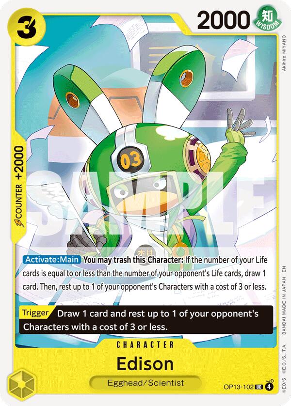 Edison [Carrying On His Will] | Shuffle n Cut Hobbies & Games