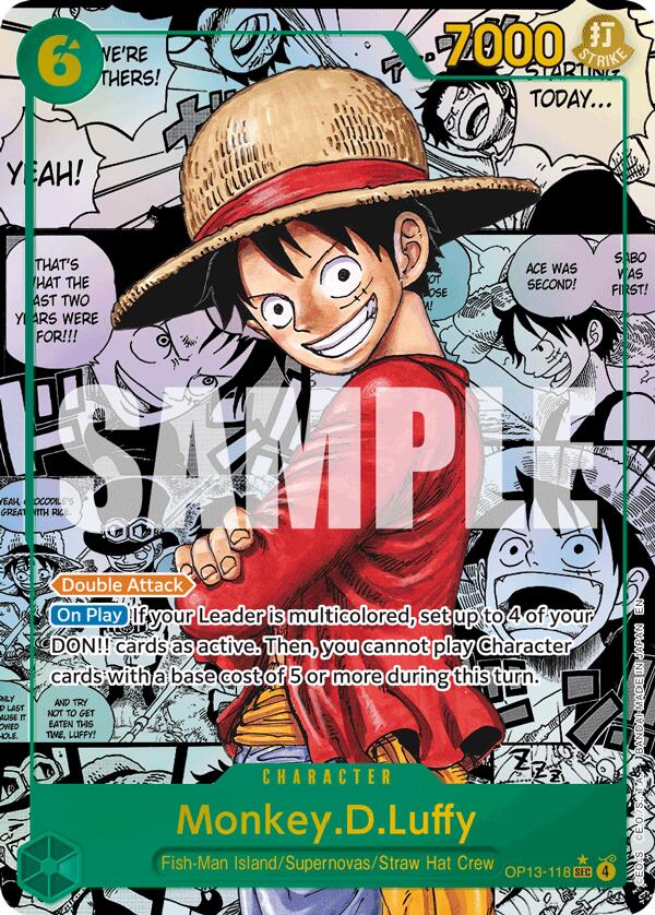 Monkey.D.Luffy (Super Alternate Art) [Carrying On His Will] | Shuffle n Cut Hobbies & Games