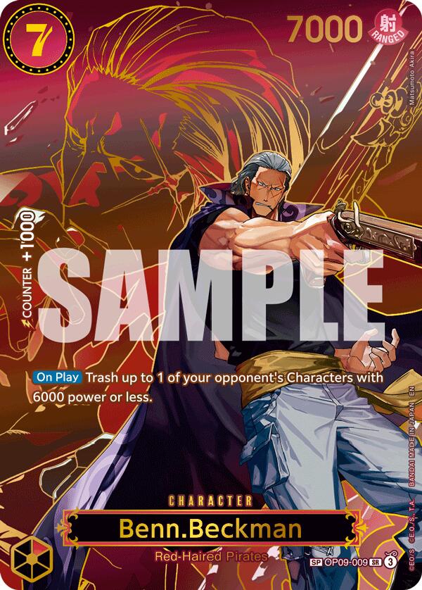 Benn.Beckman (SP) [Carrying On His Will] | Shuffle n Cut Hobbies & Games