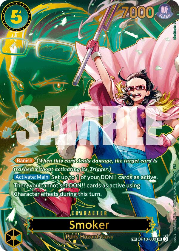 Smoker (OP10-030) (SP) [Carrying On His Will] | Shuffle n Cut Hobbies & Games