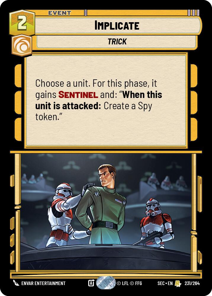 Implicate (231/264) (231/264) [Secrets of Power] | Shuffle n Cut Hobbies & Games