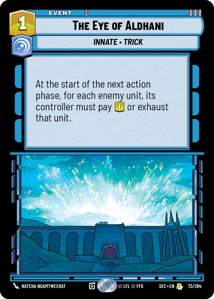 The Eye of Aldhani (73/264) (73/264) [Secrets of Power] | Shuffle n Cut Hobbies & Games