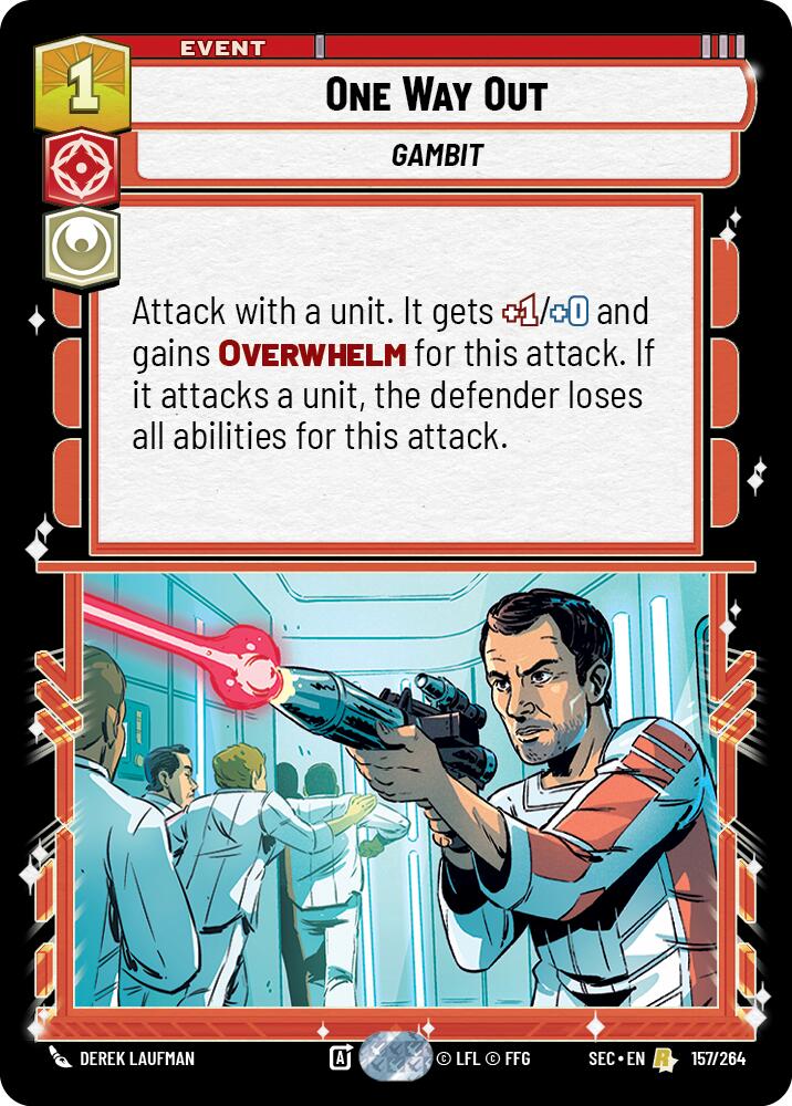 One Way Out (157/264) (157/264) [Secrets of Power] | Shuffle n Cut Hobbies & Games