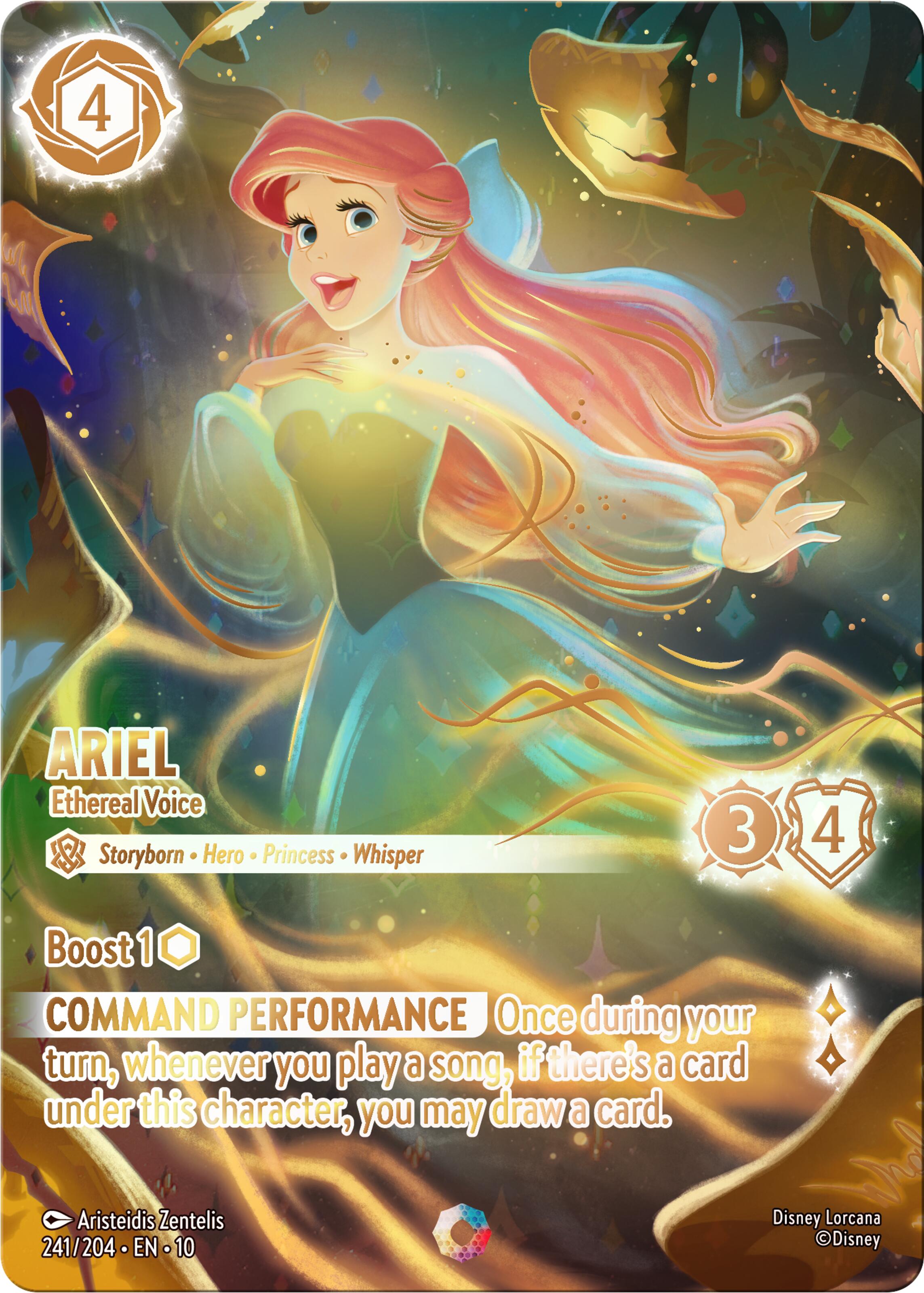 Ariel - Ethereal Voice (Iconic) (241/204) [Whispers in the Well] | Shuffle n Cut Hobbies & Games