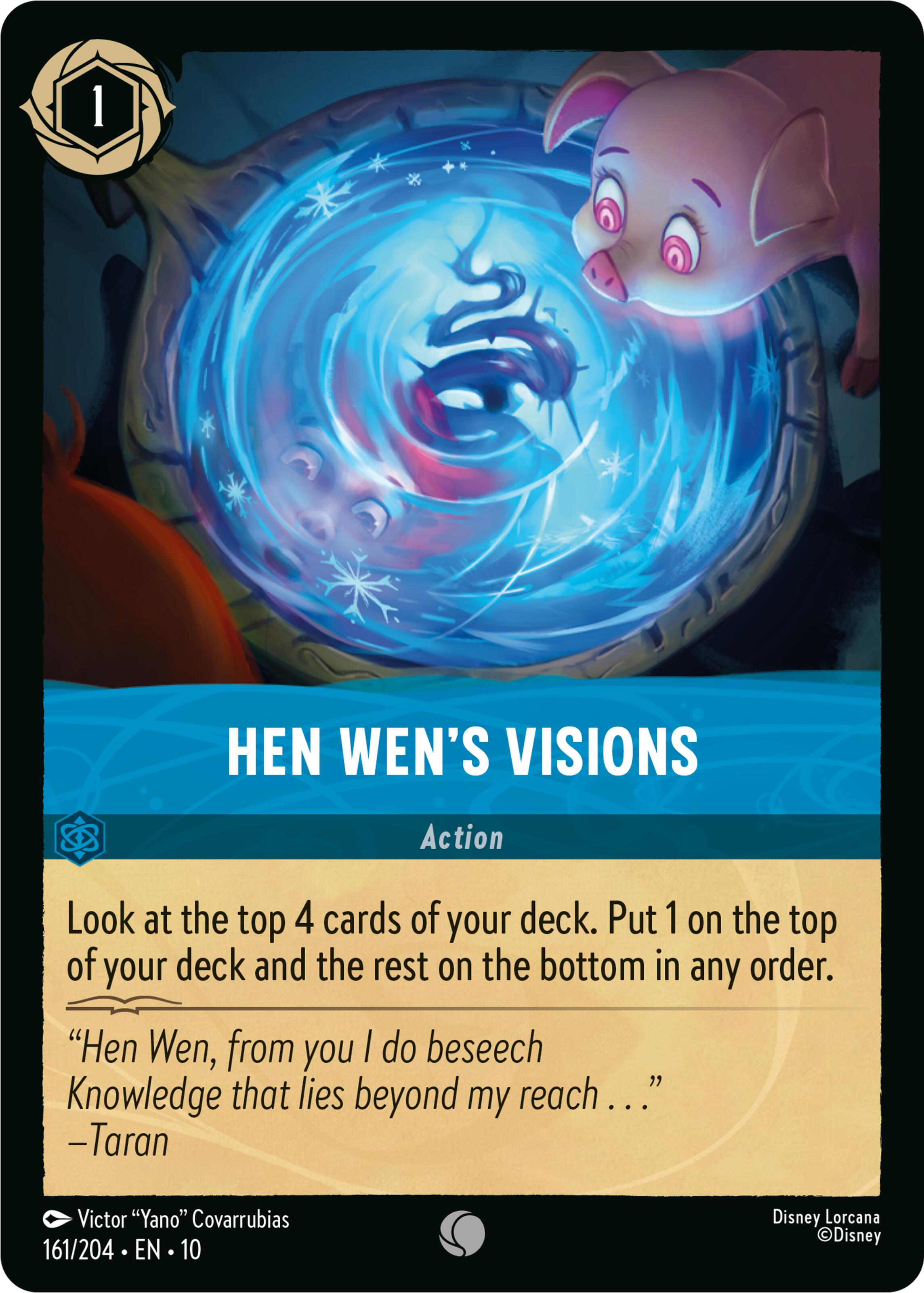 Hen Wen's Visions (161/204) [Whispers in the Well] | Shuffle n Cut Hobbies & Games