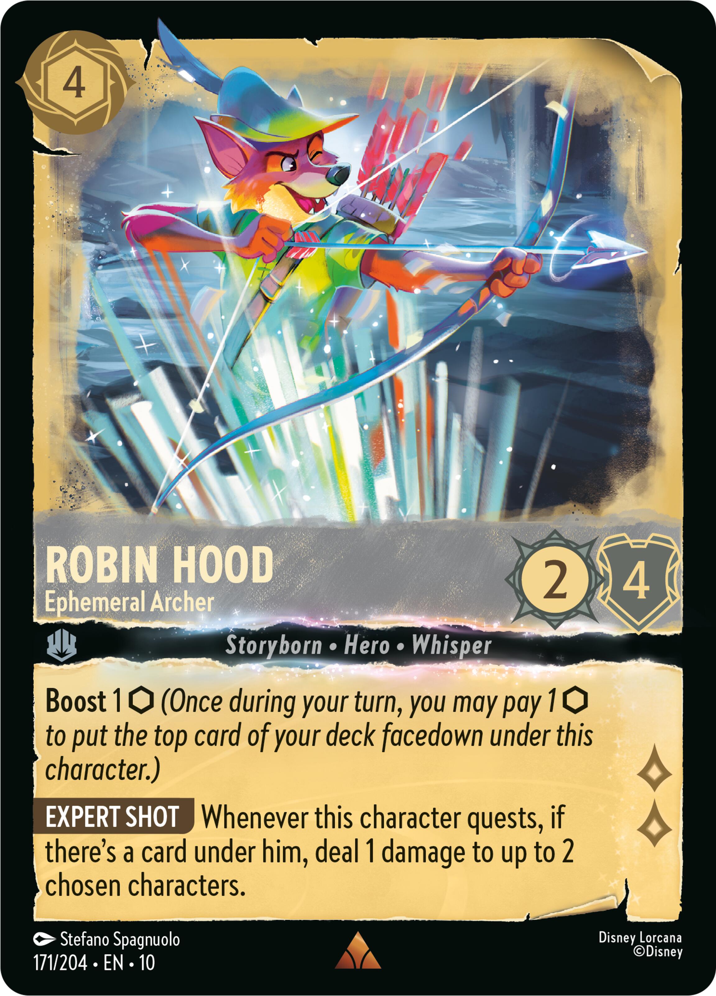 Robin Hood - Ephemeral Archer (171/204) [Whispers in the Well] | Shuffle n Cut Hobbies & Games