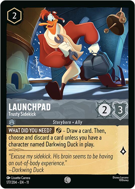 Launchpad - Trusty Sidekick (177/204) [Winterspell] | Shuffle n Cut Hobbies & Games